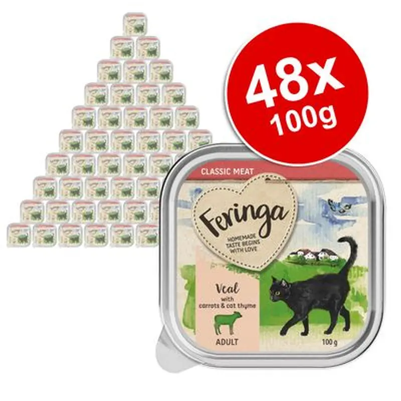 Feringa Classic Meat Menu Trays Saver Pack 48 x 100g - Poultry