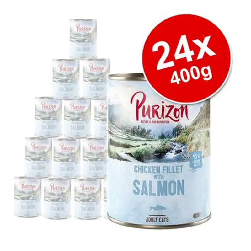 Purizon Adult Saver Pack 24 x 400g - Mixed Pack (3 varieties)