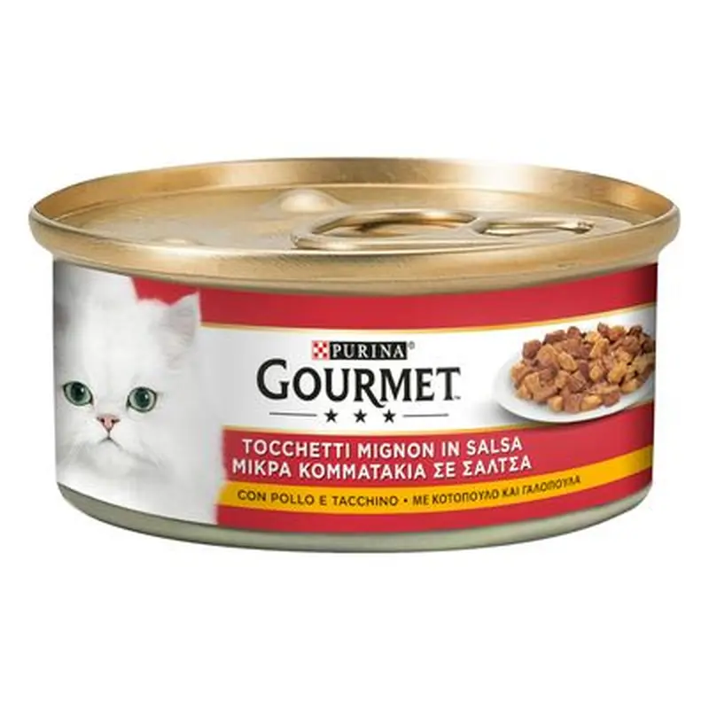 Gourmet Wet Food 24 x 195g - Tuna & Ocean Fish
