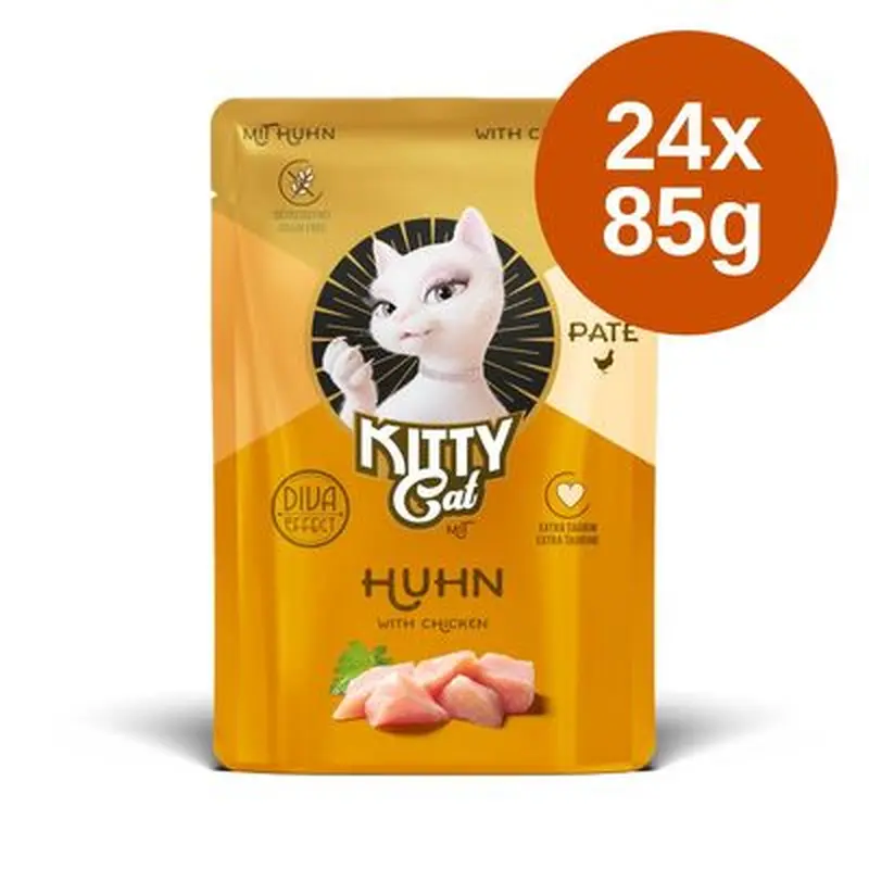 Kitty Cat Pat Saver Pack 24 x 85g - Mixed Pack III (6 Varieties)