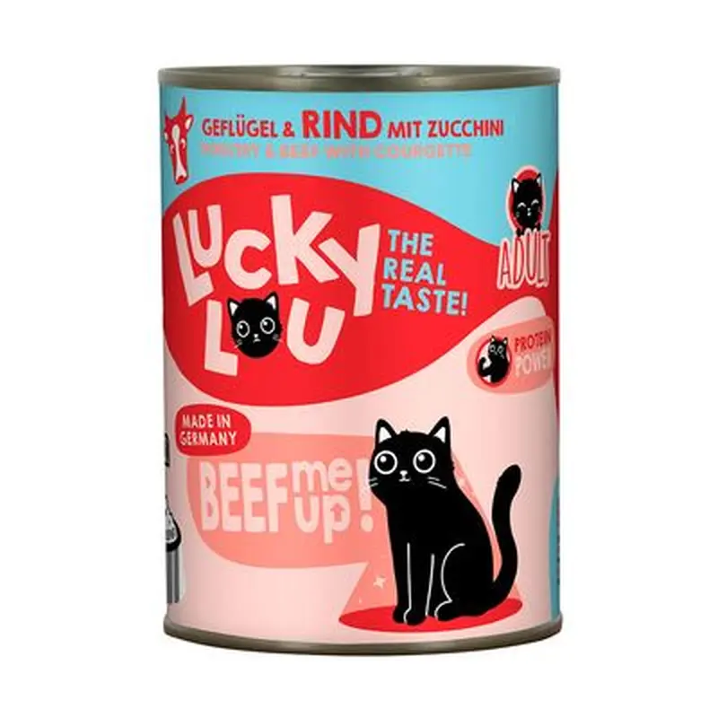 Lucky Lou Adult 6 x 400g - Poultry & Trout