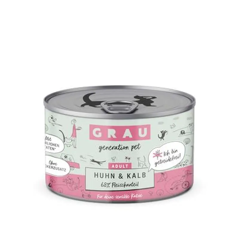 GRAU Adult grain-free 6 x 200 g - Mix (6 varieties)