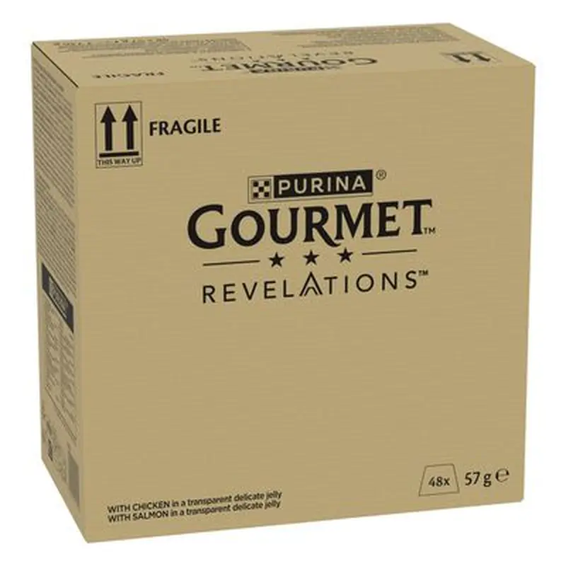Gourmet Revelations Fine Cuts Megapack 48 x 57g - Chicken & Salmon