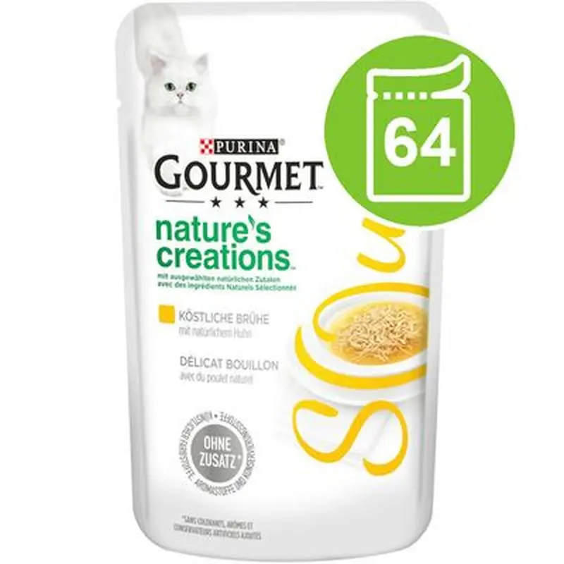 Gourmet Soup Megapack 64 x 40g - Tuna & Anchovies