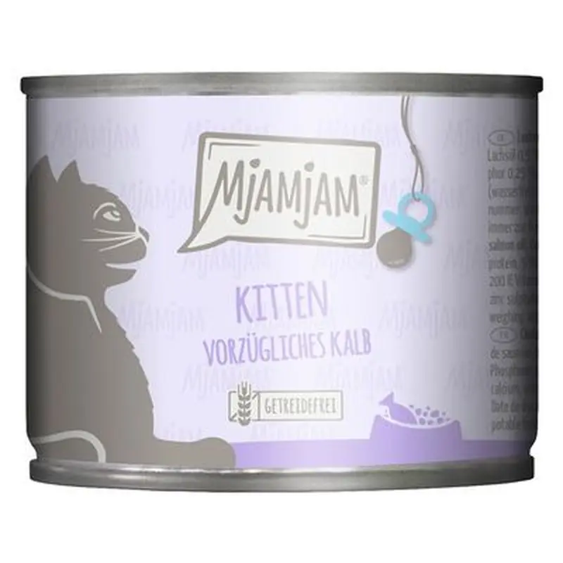 MjAMjAM Kitten 6 x 200g - Veal