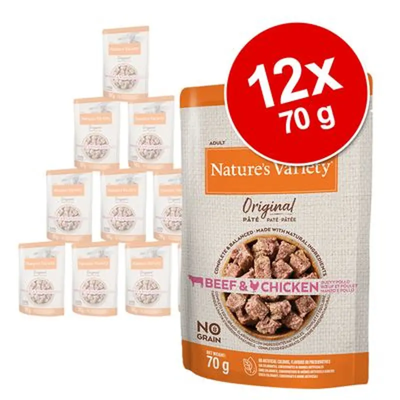 Nature's Variety Original Pat No Grain 12 x 70g - Turkey