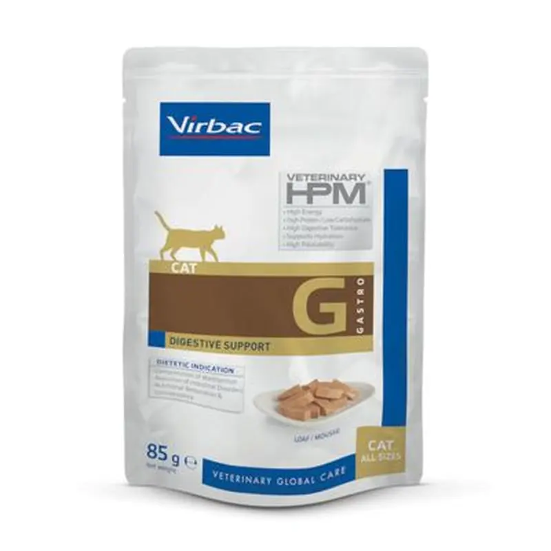 Virbac Veterinary Cat HPM Digestive Support - 12 x 85g
