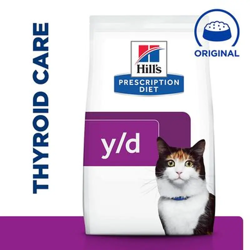 Hill's Prescription Diet Feline y/d Thyroid Care - 3kg