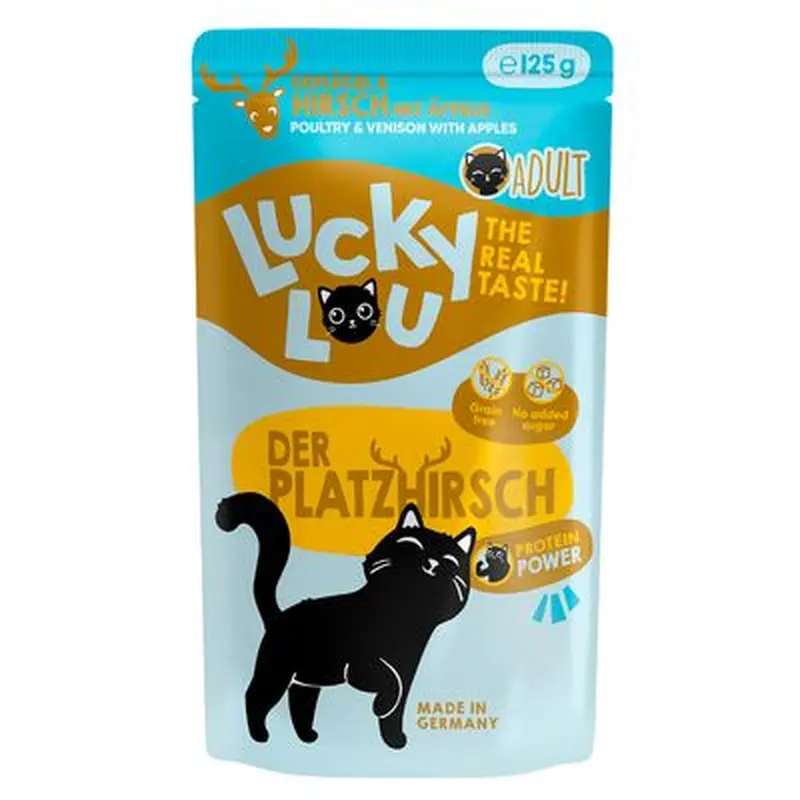Lucky Lou Adult 16 x 125g - Poultry & Insects