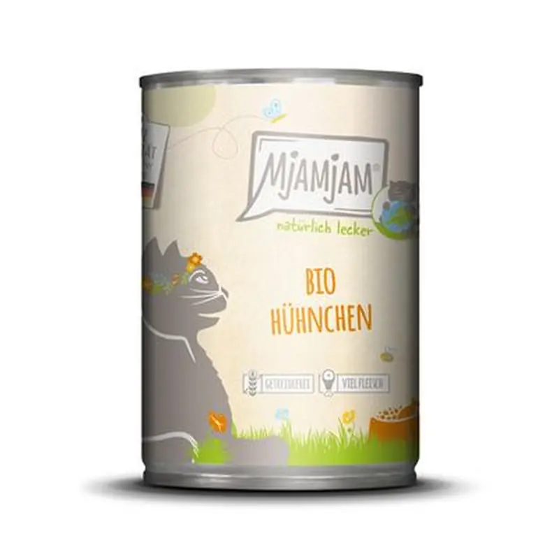 MjAMjAM Organic Naturally Delicious 6 x 400g - Organic Beef