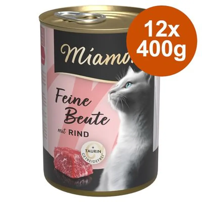 Miamor Feine Beute 12 x 400 g - Beef