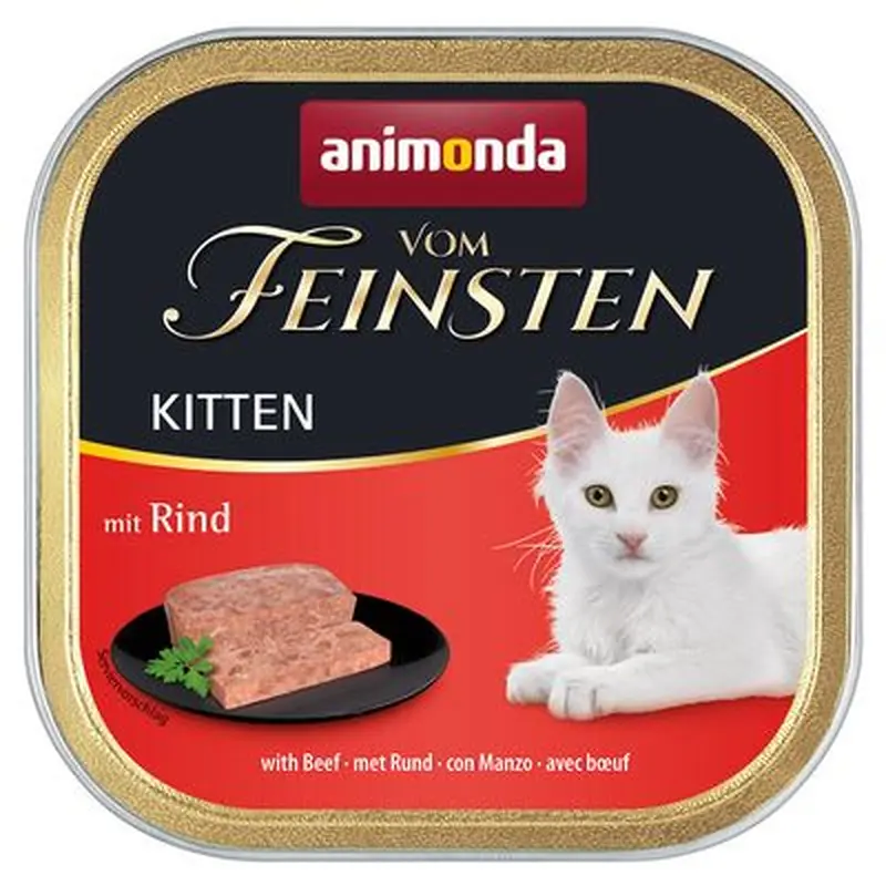 animonda vom Feinsten Kitten 6 x 100g - With Poultry