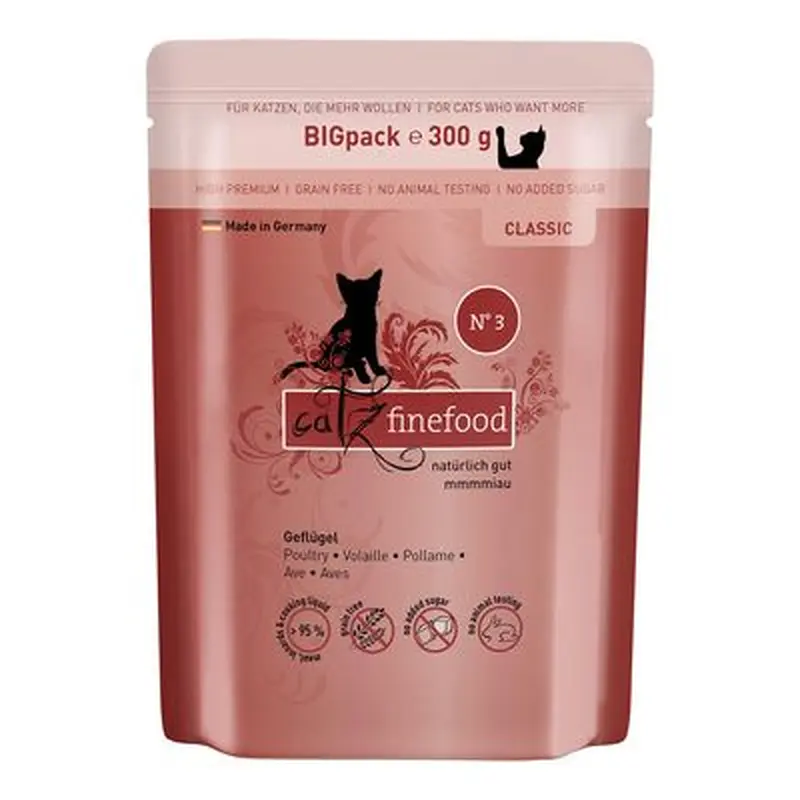 catz finefood 6 x 300g - Salmon & Poultry