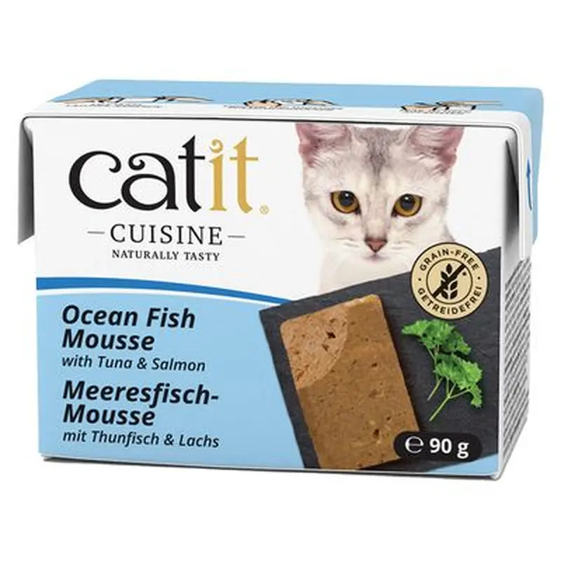 Catit Cuisine Mousse 12 x 90g - Chicken with Ham
