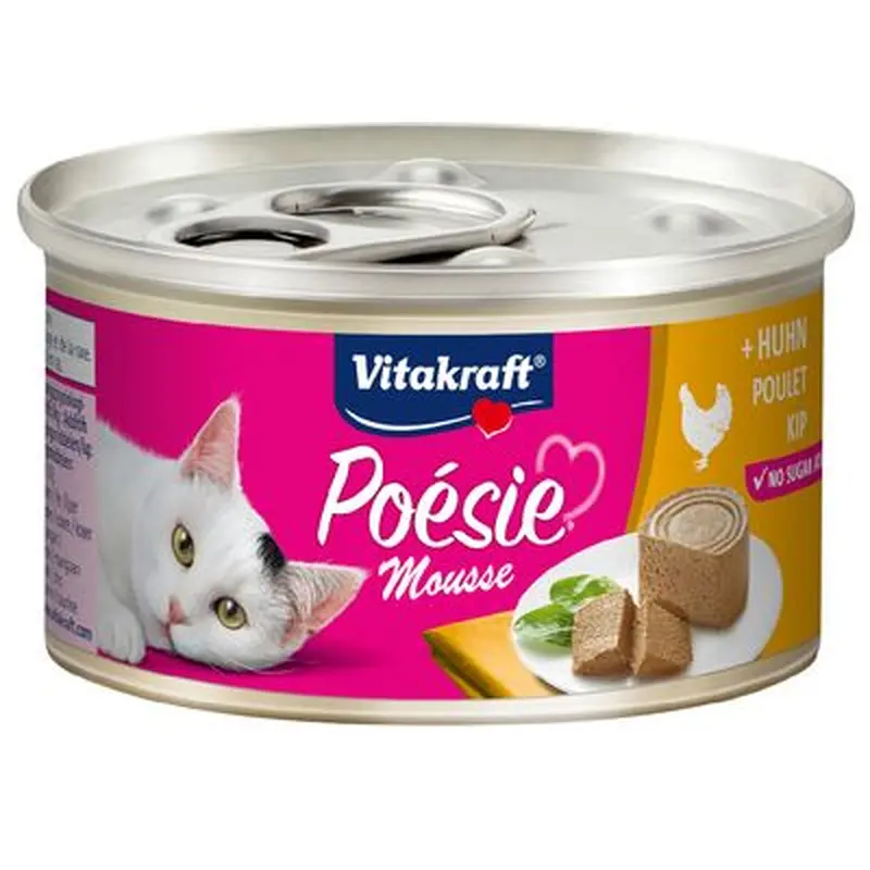 Vitakraft Posie Mousse 12 x 85g - Salmon