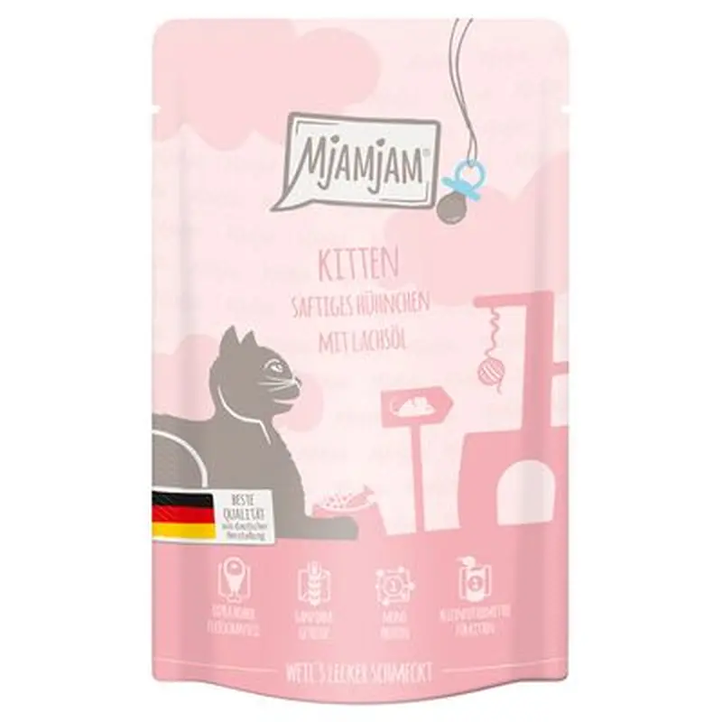 MjAMjAM Kitten Mixed Pack 12 x 125g - Mixed Pack (2 Varieties)