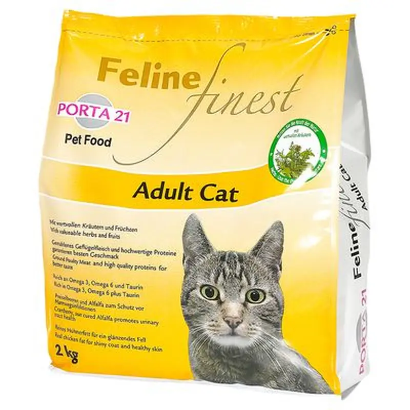 Porta 21 Feline Finest Adult Cat - Economy Pack: 2 x 10kg