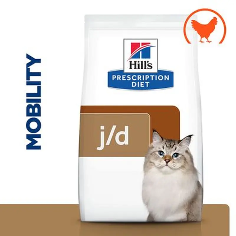 Hill's Prescription Diet Feline j/d Joint Care - Chicken - Economy Pack: 2 x 3kg