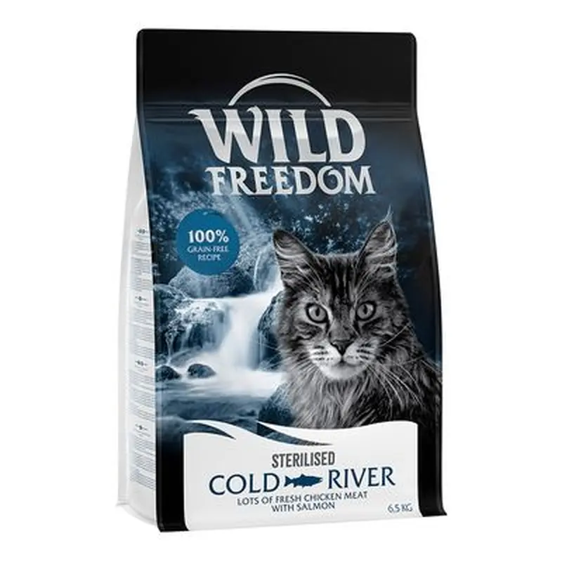 Wild Freedom Adult \"Cold River\" Sterilised Salmon - Grain-Free - 6.5kg