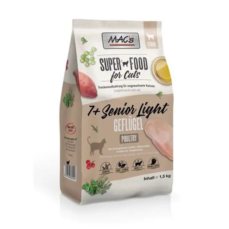 MAC's Cat 7+ Senior/Light - Economy Pack: 2 x 7kg