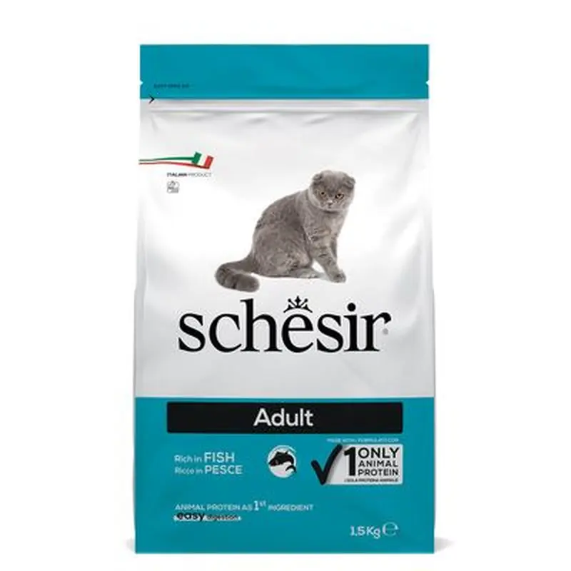 Schesir Adult Maintenance with Fish - 1.5 kg