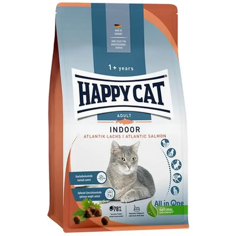 Happy Cat Indoor Atlantic Salmon - 4kg