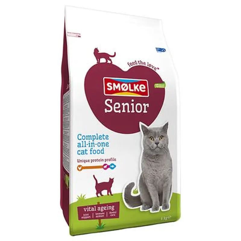 Smlke Cat Senior - 4 kg