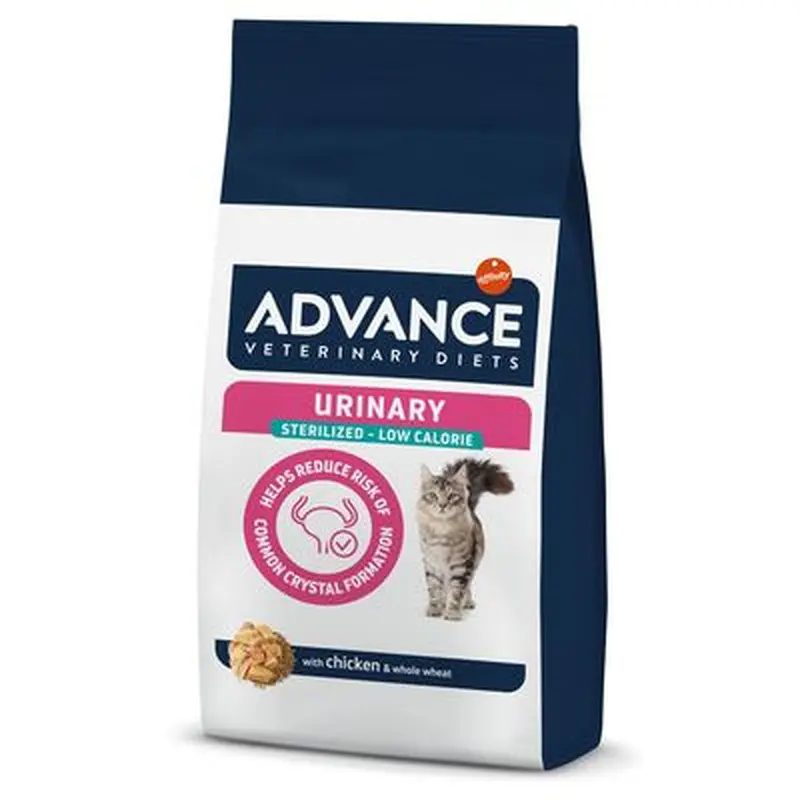 Advance Veterinary Diets Feline Urinary Sterilised Low Calorie - 2.5kg