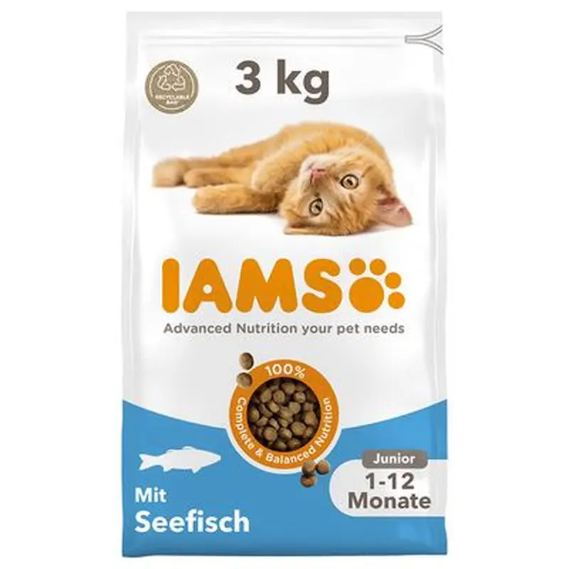 IAMS Advanced Nutrition Kitten with Ocean Fish - 3kg