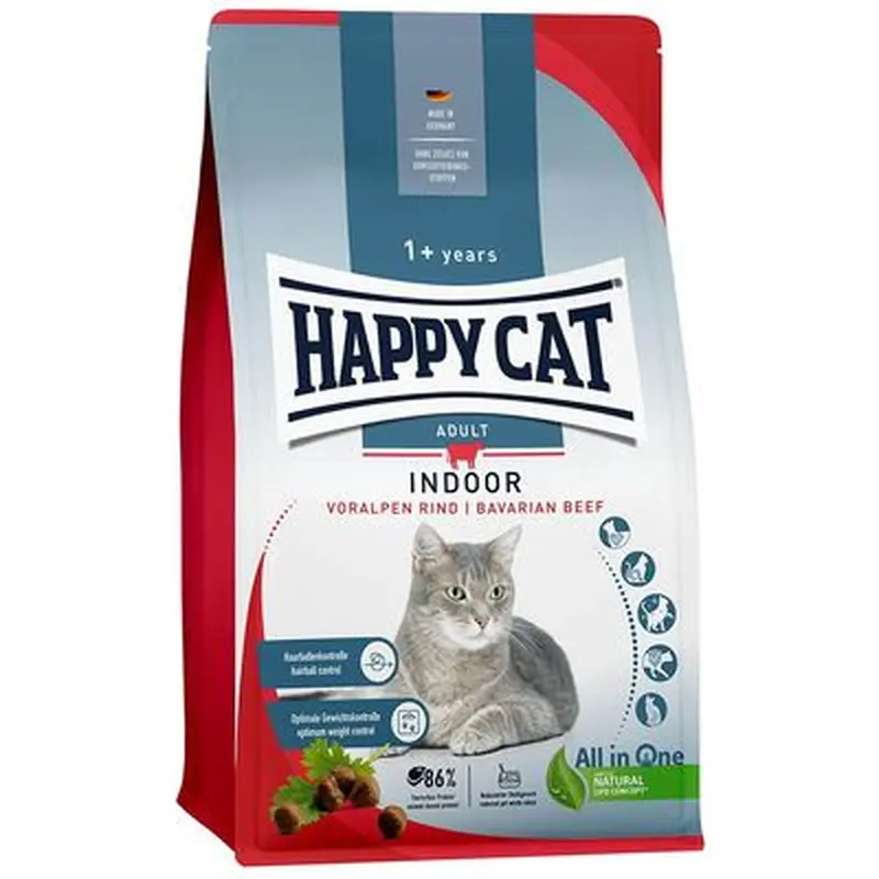Happy Cat Indoor Bavarian Beef - 1.3kg
