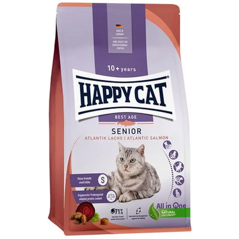 Happy Cat Senior Atlantic Salmon - 1.3kg