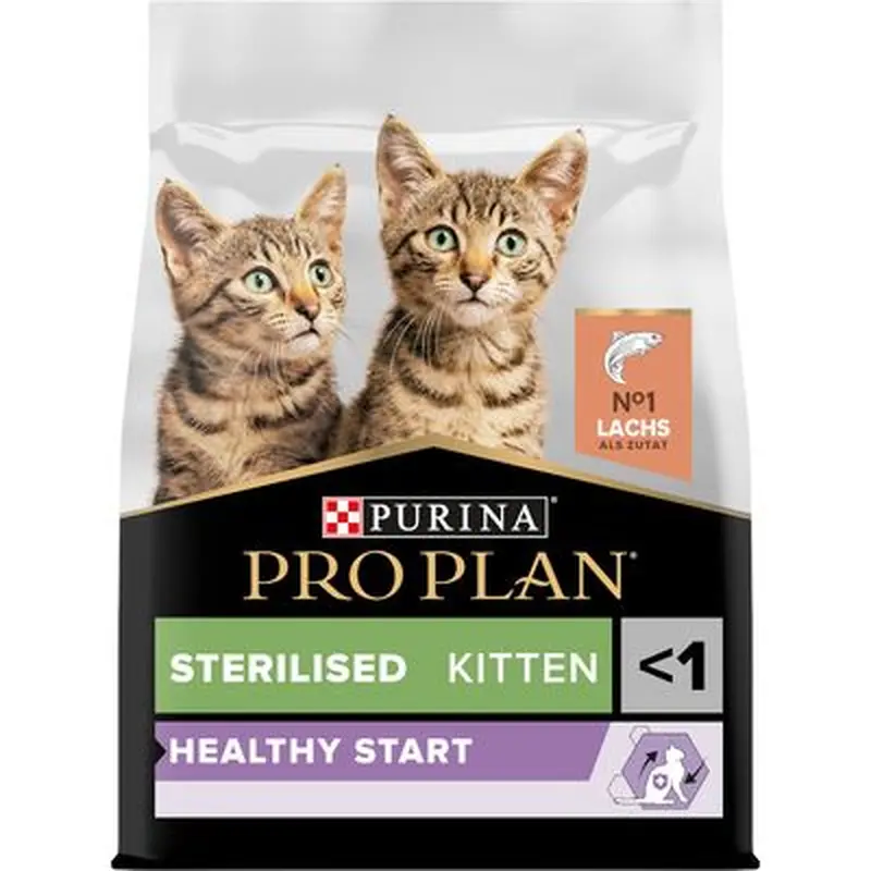 PURINA PRO PLAN Sterilised Kitten Healthy Start Salmon - 10 kg