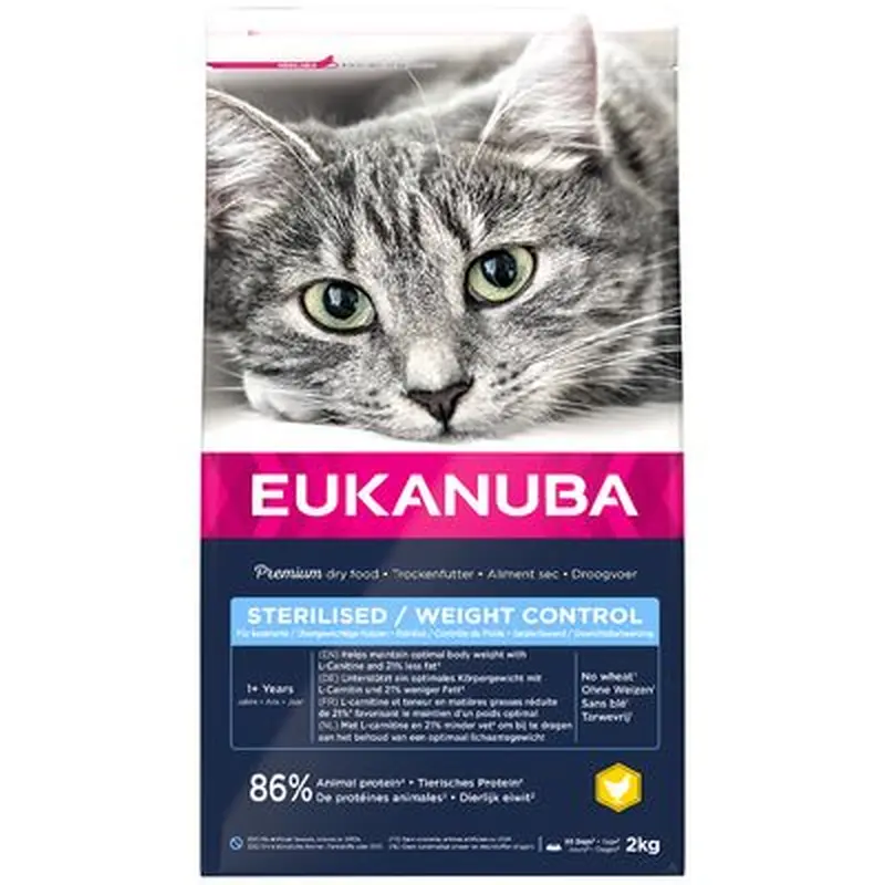 Eukanuba Sterilised/Weight Control Adult - Economy Pack: 2 x 10kg