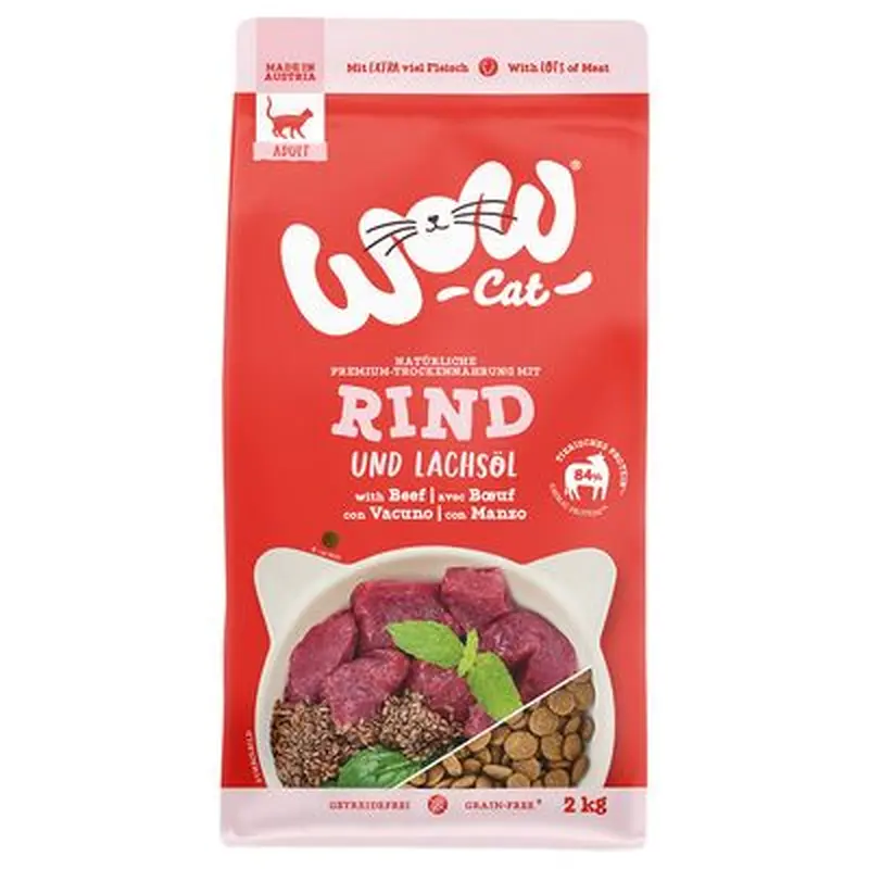 WOW Cat Adult with Beef - 2kg