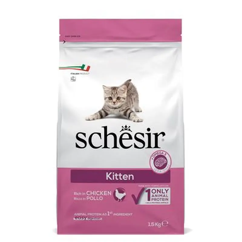 Schesir Kitten with Chicken - Saver Pack: 3 x 1.5 kg