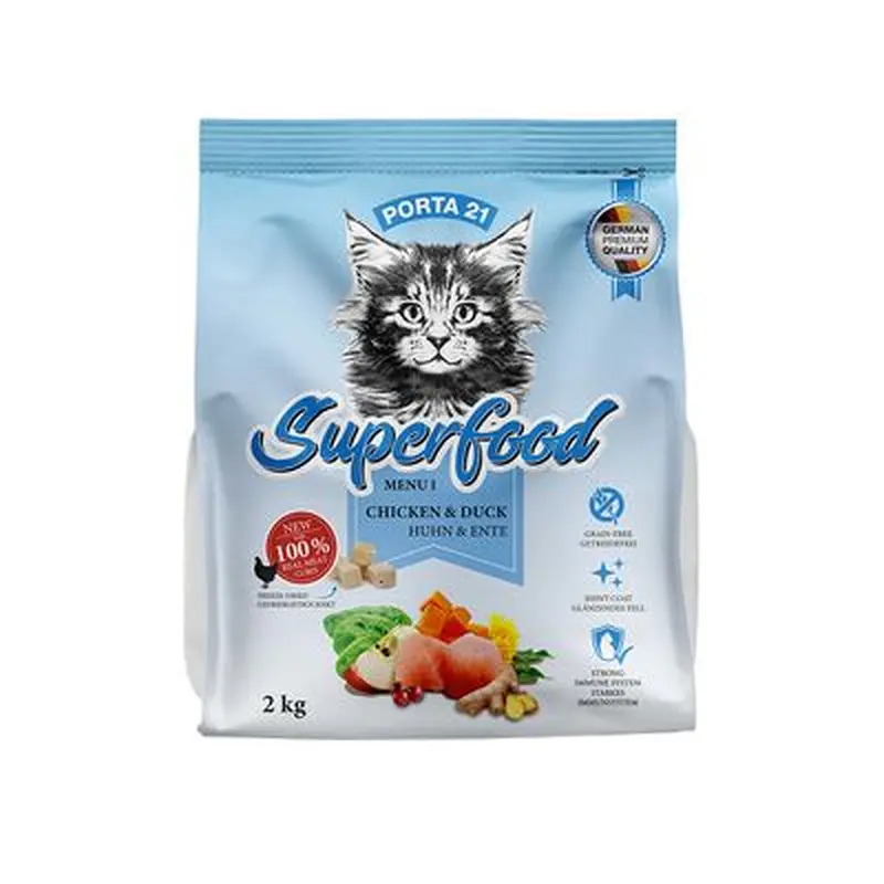 Porta 21 Superfood Menu 1  Chicken & Duck - Economy Pack: 2 x 2kg
