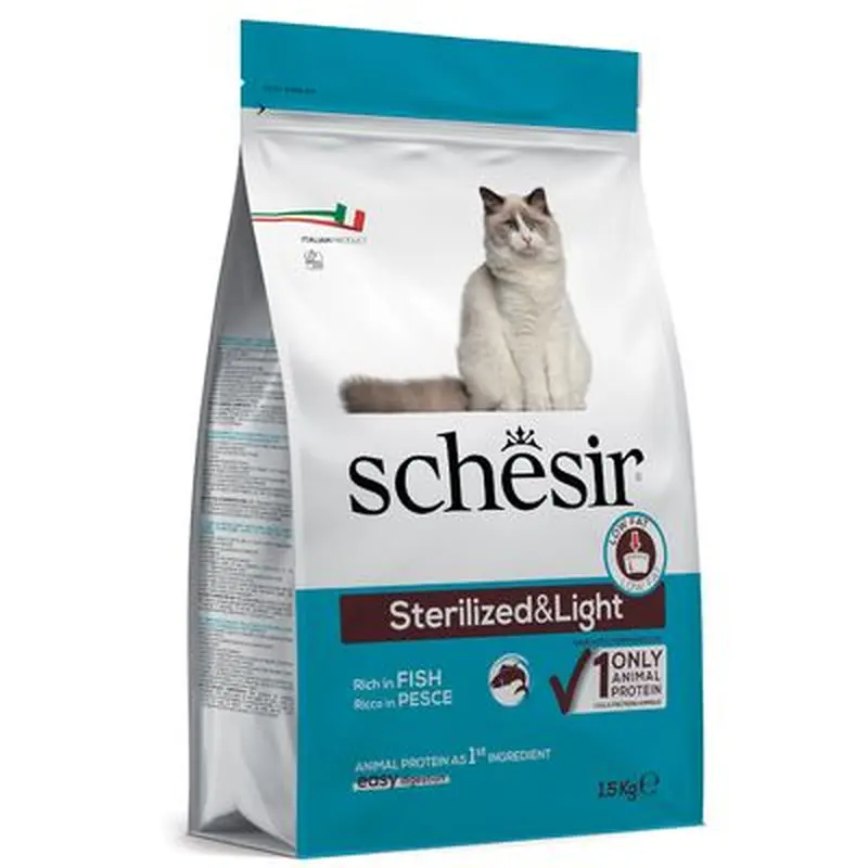 Schesir Sterilised with Fish - Economy Pack: 2 x 10kg