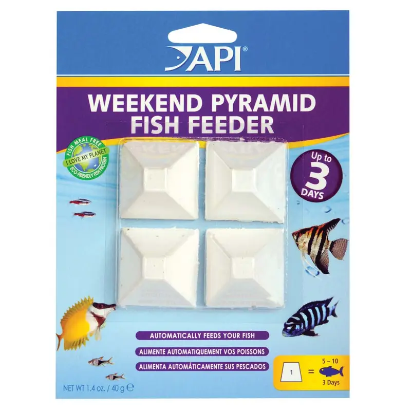 API Pyramid Fish Feeder 3 Days 1.4 oz