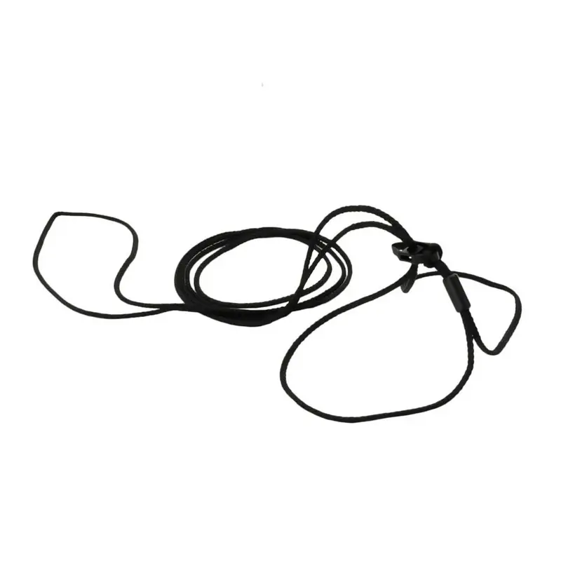 Coastal Adjustable Cat and Small Animal Harness & Leash Combo Black 3/8 in