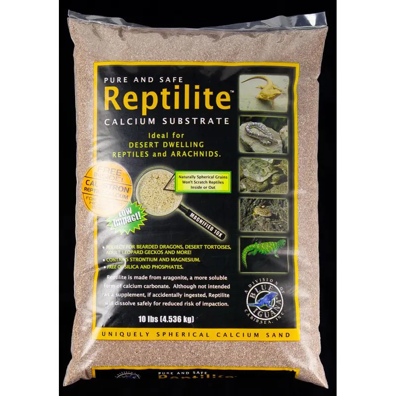 CaribSea All Natural Reptile Calcium Substrate Baja Tan 10 lb