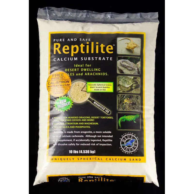 CaribSea All Natural Reptile Calcium Substrate Natural 10 lb