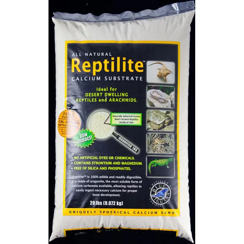 CaribSea All Natural Reptile Calcium Substrate Natural 20 lb