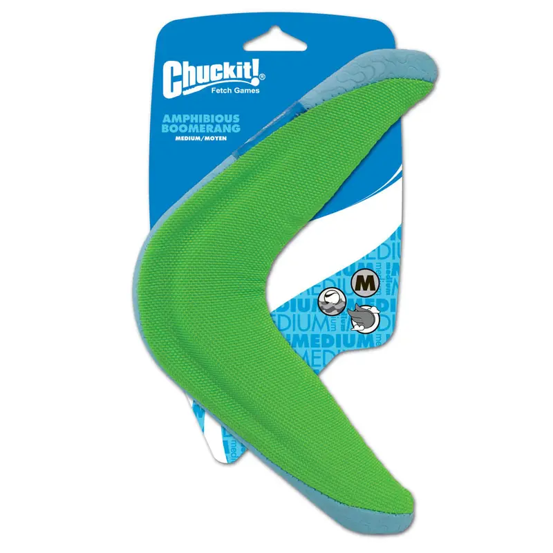 Chuckit! Amphibious Dog Toy Boomerang Assorted MD
