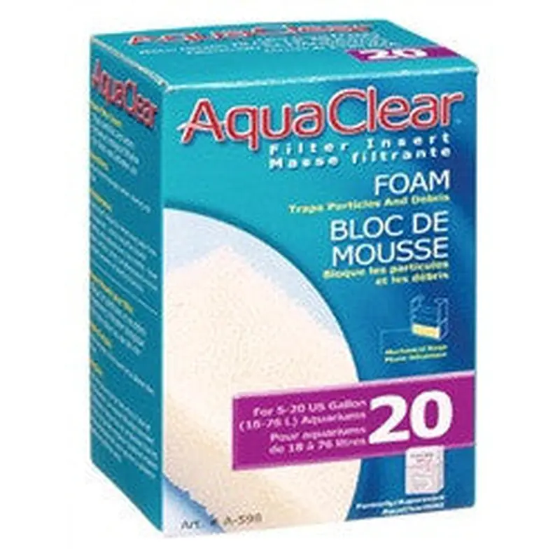 Aqua Clear BioFoam Filter Insert Blue 1pk