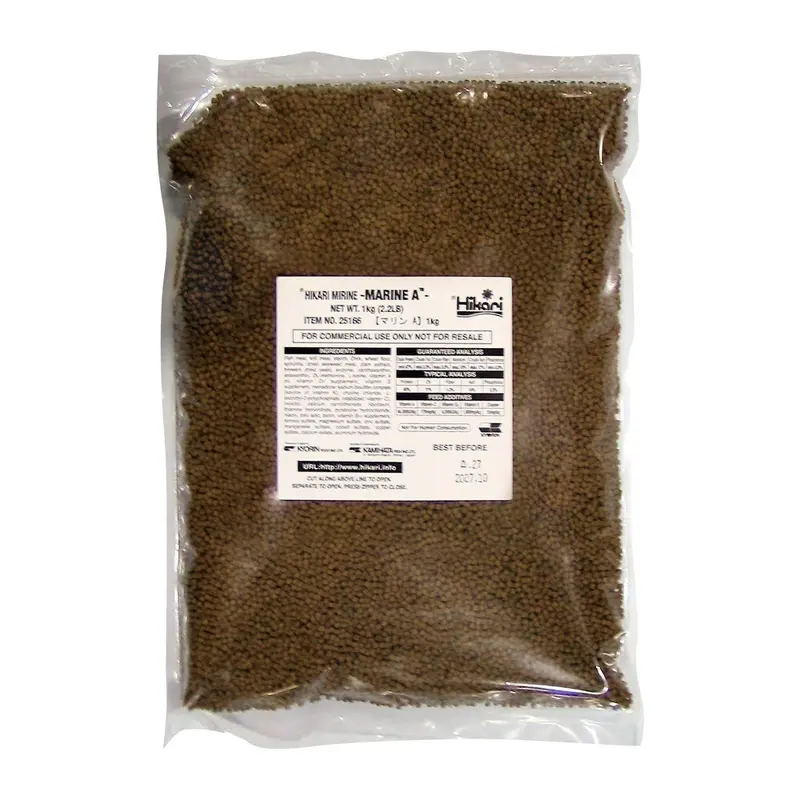 Hikari Marine A Pellets Slow Sinking Fish Food 2.2 lb (D)