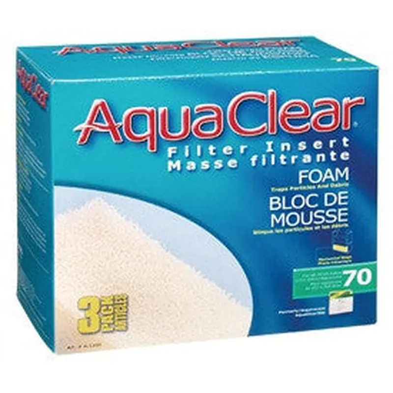 Aqua Clear 70 Foam 3pk A1396