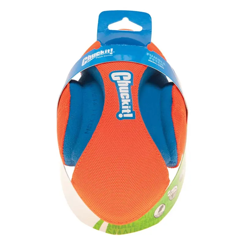 Chuckit! Fumble Fetch Dog Toy Blue/Orange SM