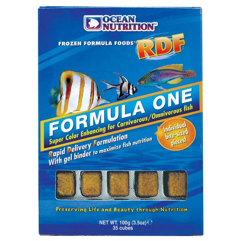 Ocean Nutrition RDF Formula One Frozen Fish Food 3.5 oz SD-5