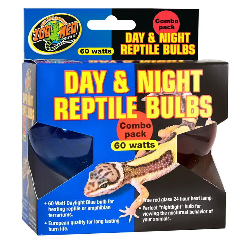 Zoo Med Day & Night Reptile Bulb Combo Pack
