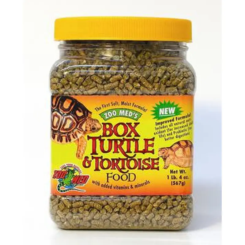 Zoo Med Natural Box Turtle Pellet Food 20 oz